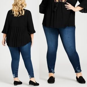 NWT AVEOLOGY SKINNY JEANS